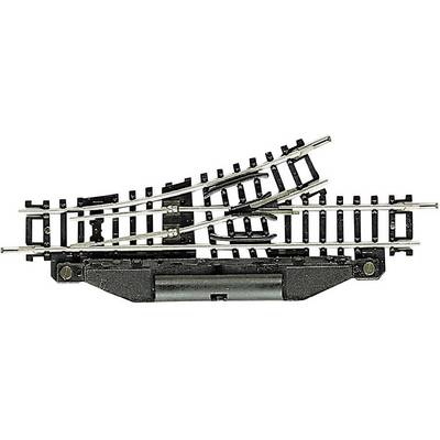 22249 N Fleischmann (w/o track bed) Points, Electrical, Left 104.2 mm 24 ° 194.6 mm 1 pc(s)-0