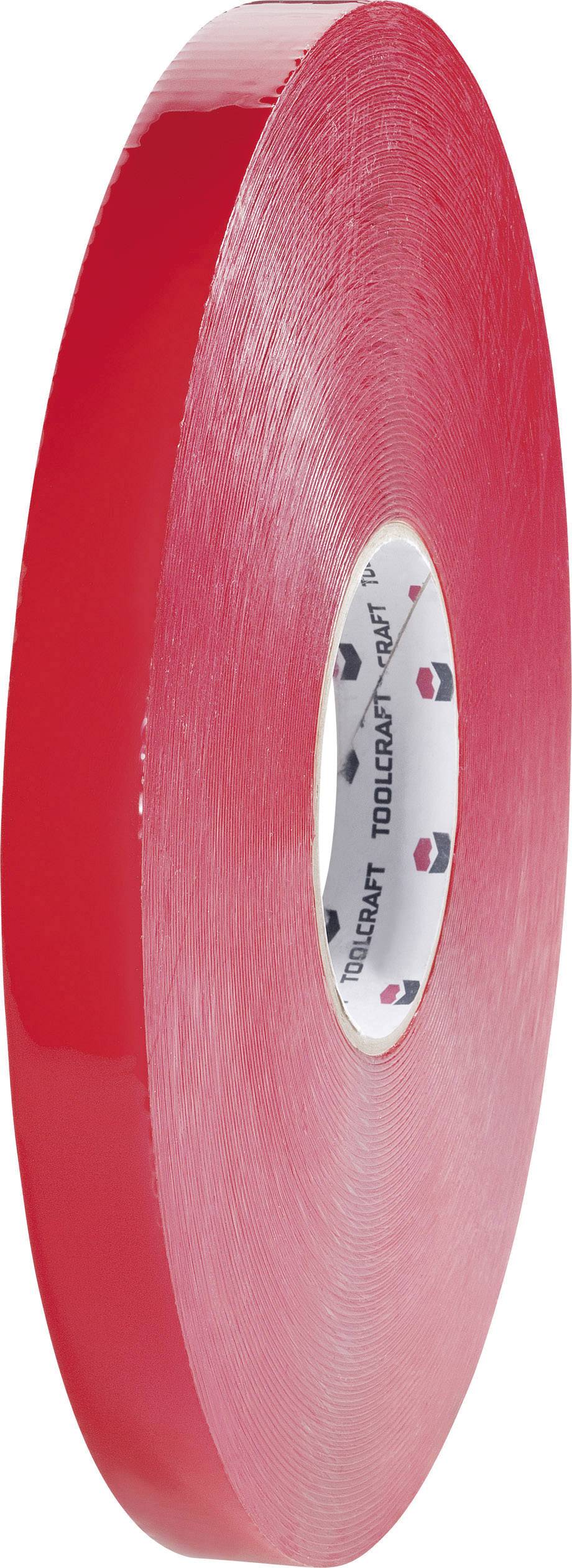 TOOLCRAFT 5310B19L3C 5310B19L3C Double sided adhesive tape Transparent (L x W) 3 m x 19 mm 1 pc(s)