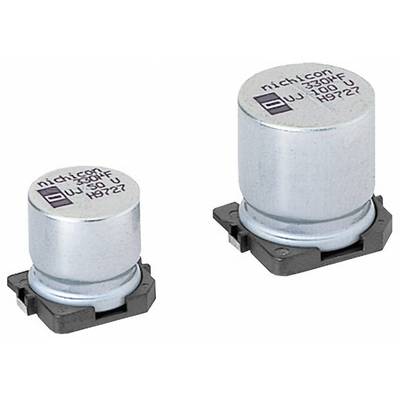 Nichicon UCZ1V221MCL1GS Electrolytic capacitor SMD   220 µF 35 V 20 % (Ø x H) 10 mm x 10 mm 1 pc(s) 