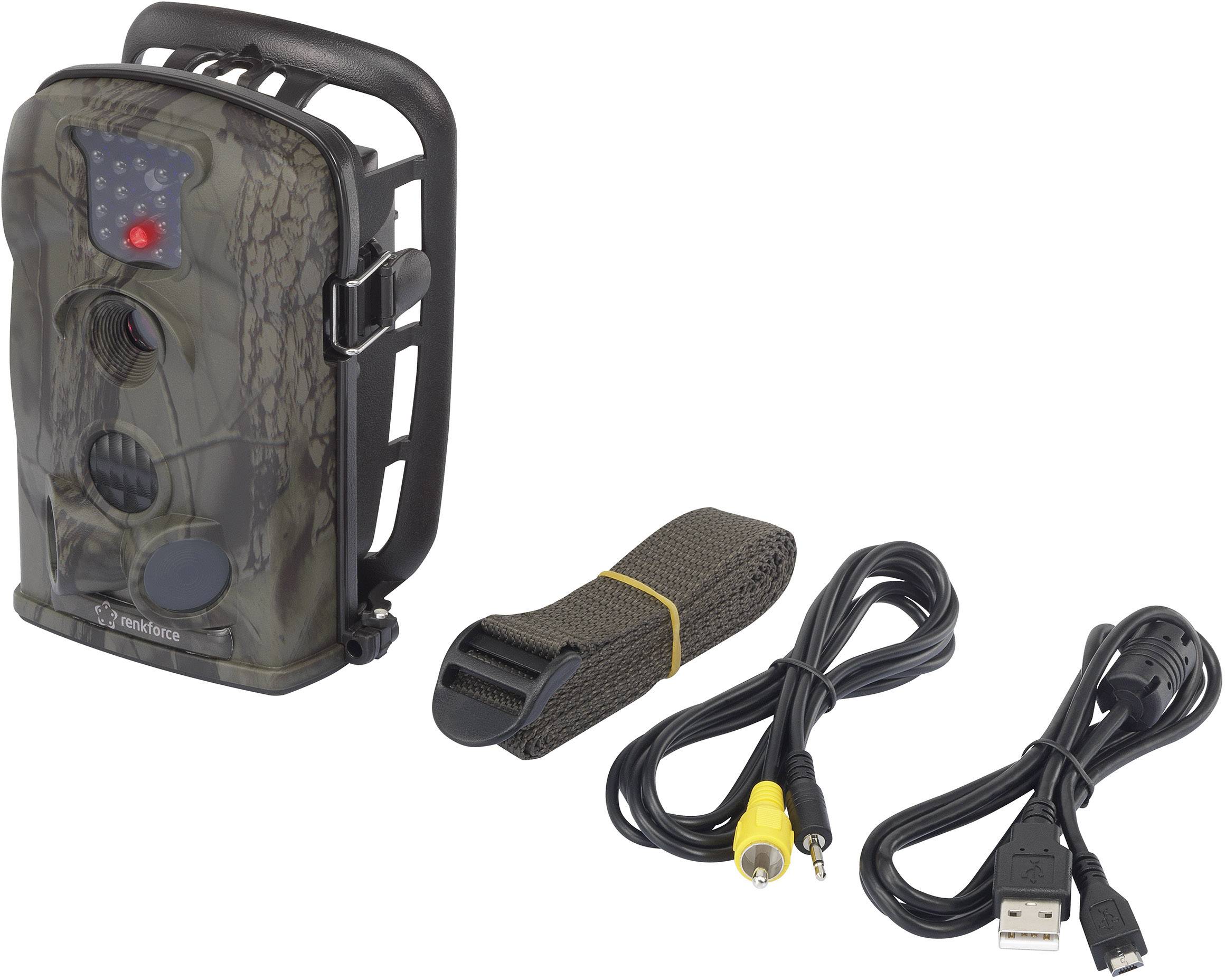 Renkforce IR12MP Wildlife camera 12 MP Black LEDs Camouflage-2