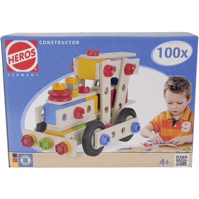 Heros Kit Constructor No. of parts: 100 No. of models: 6 Age category: 4 years and over 