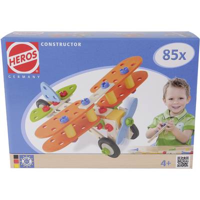 Heros Kit Constructor No. of parts: 85 No. of models: 4 Age category: 4 years and over 