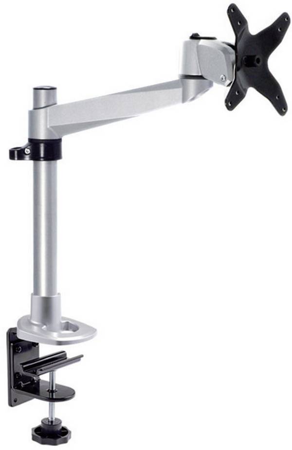 <br> SpeaKa Professional<br> SP-1624752 Swivel<br> <br> Monitor desk mount<br> 1 Display(s)<br> 25,4 cm (10") - 76,2 cm (30")<br> Silver-black<br> Height-adjustable, Tiltable, Swivelling, Swivelling<br>