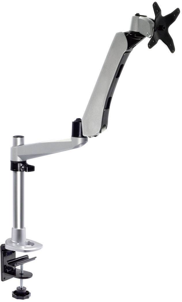 SpeaKa Professional Monitor desk mount SP-1624784 SuperFlex 1 25,4 cm (10") - 76,2 cm (30") Silver-black Height-adjustab-0