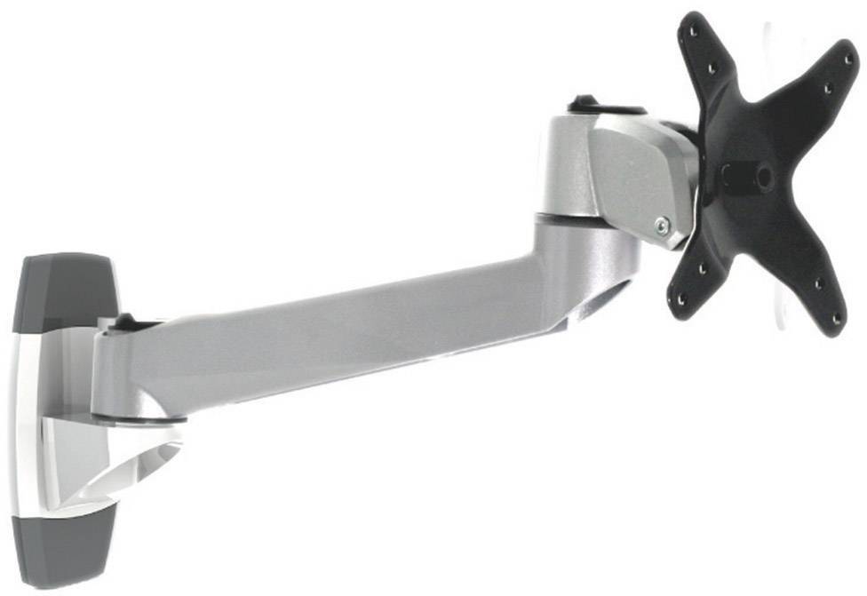 SpeaKa Professional SP-1624848 Swivel 1x Monitor wall mount 25,4 cm (10) - 76,2 cm (30) Tiltable, Swivelling, Swivelling