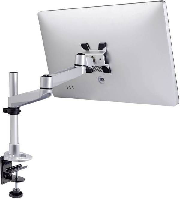 <br> SpeaKa Professional<br> SP-1624924 SuperSwivel for Apple<br> <br> Monitor desk mount<br> 1 Display(s)<br> 25,4 cm (10") - 76,2 cm (30")<br> Silver-black<br> Height-adjustable, Tiltable, Swivelling, Swivelling<br>