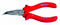 A red pointed pliers with slightly curved tips, suitable for precision work. The handle is marked with 'Bernstein 13 916 Germany'.