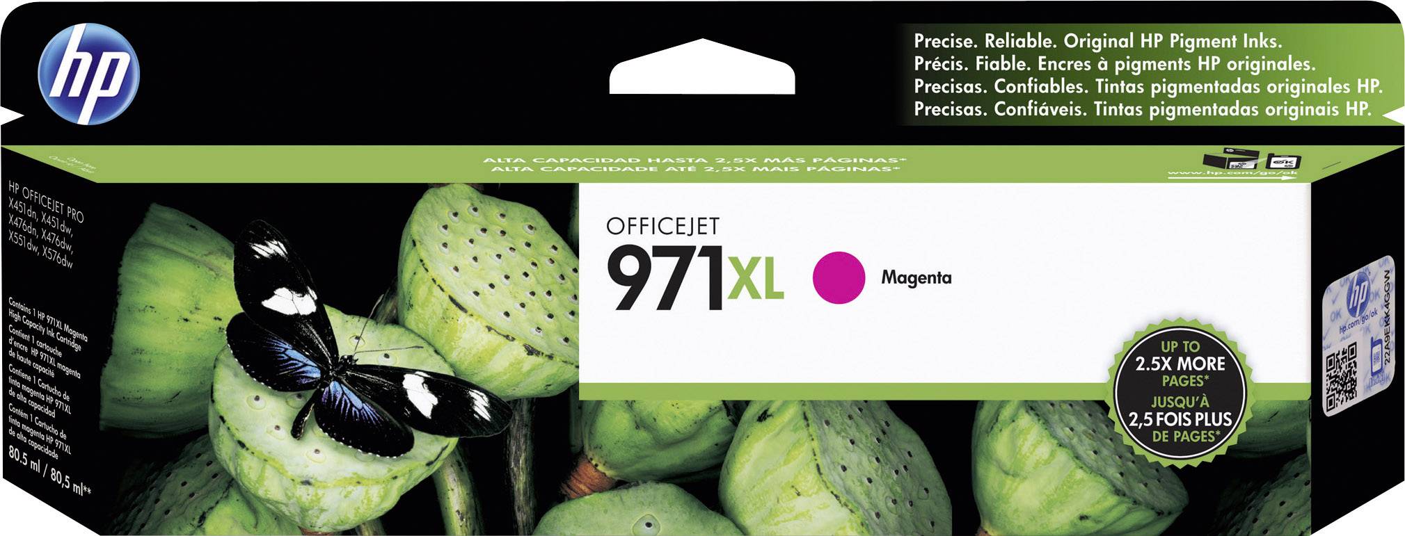 HP Ink cartridge 971XL Original Magenta CN627AE Ink cartridge