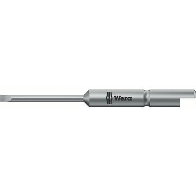 Wera 800/9 C Slot drive bit 1.5 mm Tool steel alloyed, hardened  1 pc(s)