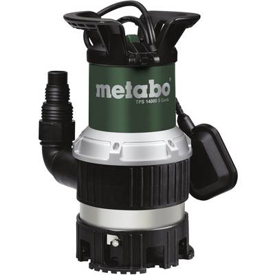 Metabo TPS 14000 S COMBI 251400000 Clean water submersible pump  14000 l/h 8.5 m