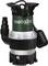 A green and black submersible pump with the inscription 'metabo TPS 14000 S Combi'. It has a side outlet and a handle on top.