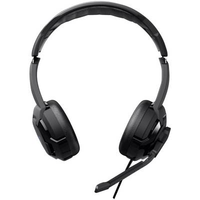 Roccat Kulo-Virtual 7.1 Gaming  Over-ear headset Corded (1075100) 7.1 Surround Black  Microphone mute