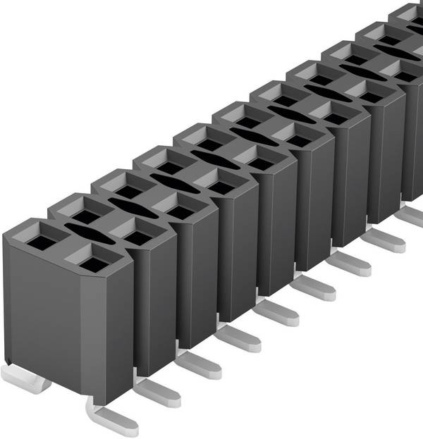 Fischer Elektronik SIL socket (standard) No. of rows: 2 Pins per row: 20 10027119 1 pc(s)
