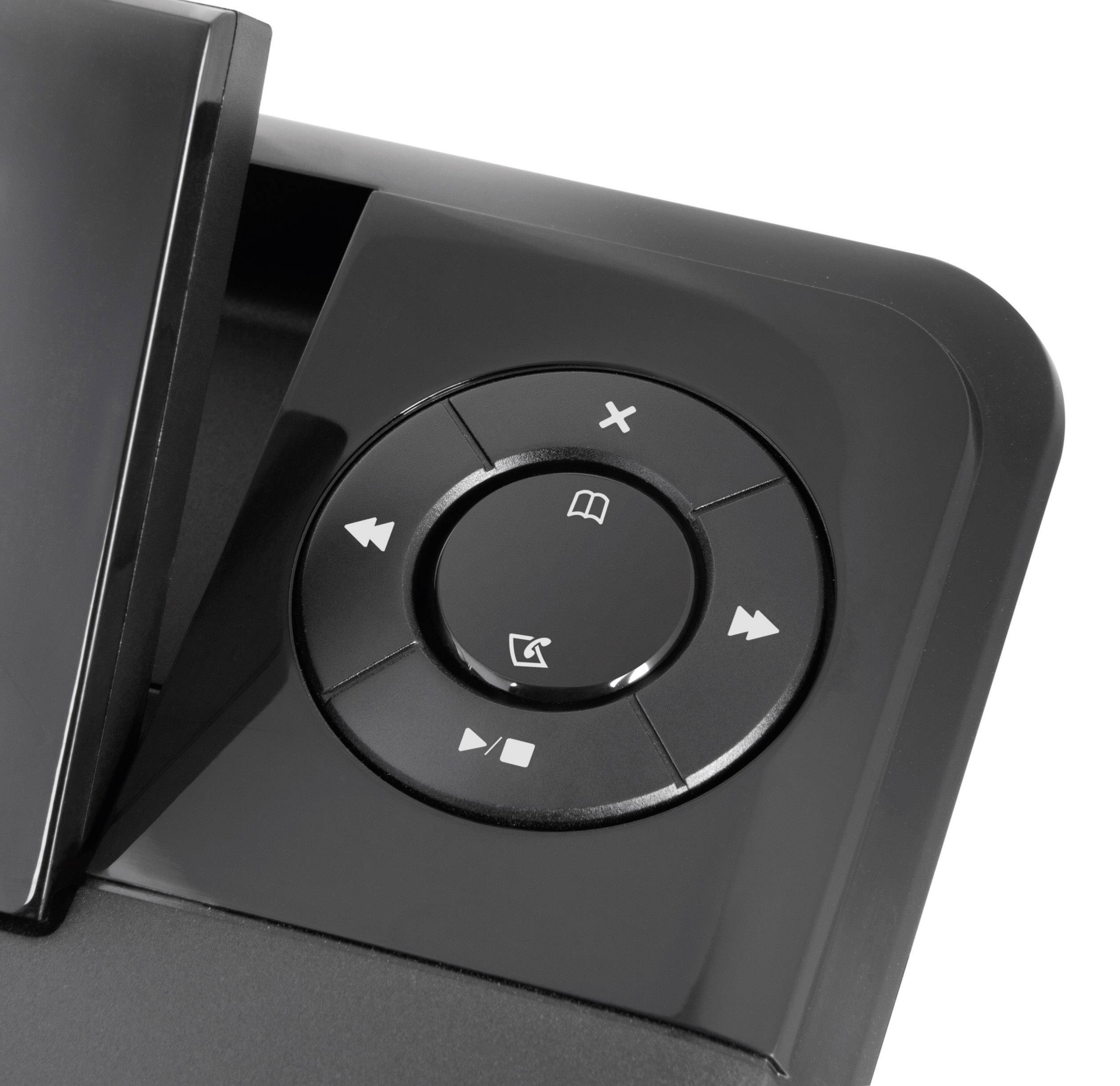 doro Comfort 4005 Combo Corded Big Button Visual call notification, Answerphone, Hands-free Backlit Black-2