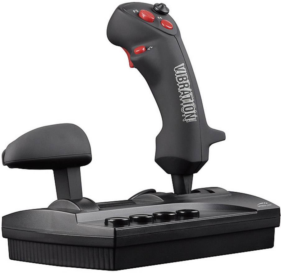 Speedlink Black Widow Flight Sim Joystick Usb Pc Black Conrad Com