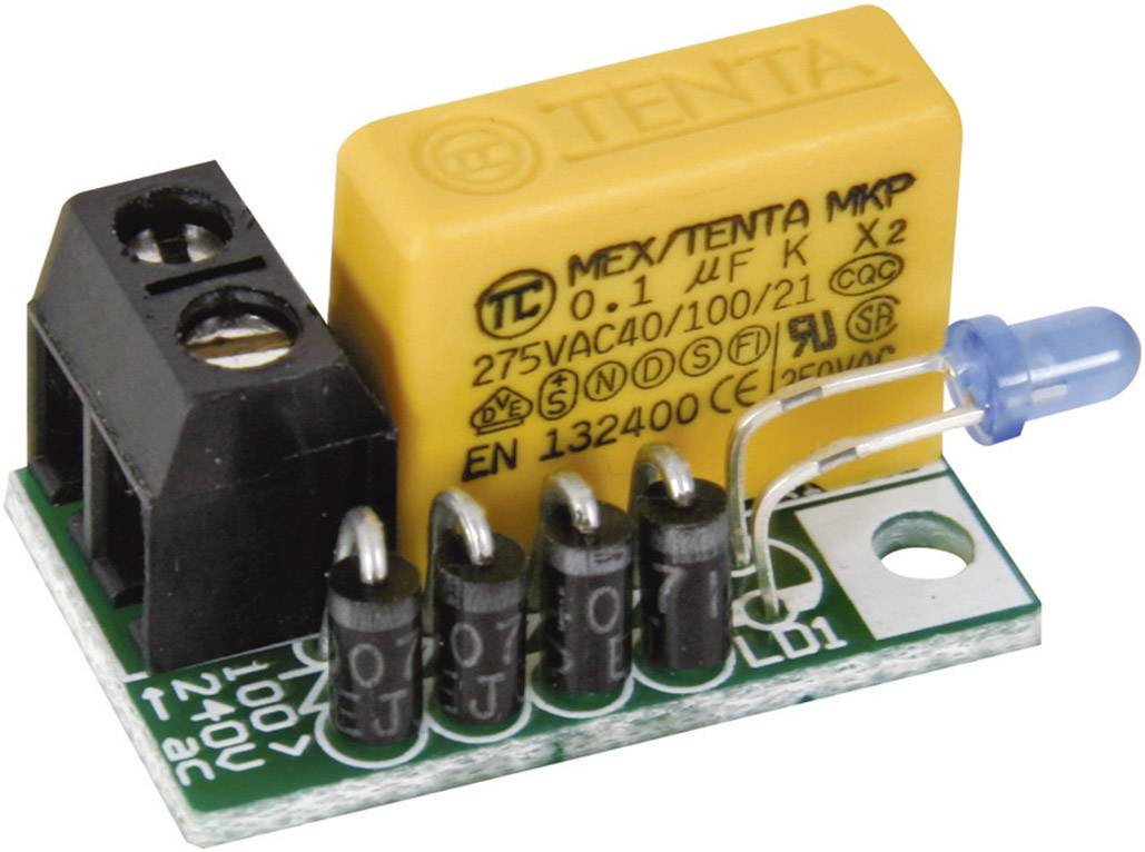 Whadda WSL181 LED assembly kit Version: Assembly kit 110 V AC, 240 V AC