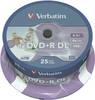 Verbatim 43667 Blank DVD+R DL 8.5 GB 25 pc(s) Spindle Printable
