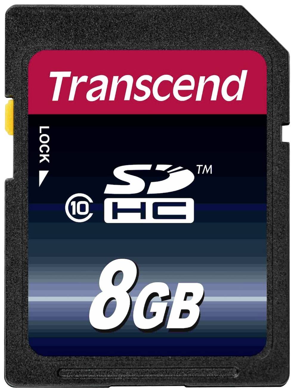 Transcend Premium SDHC card Industrial 8 GB Class 10