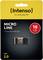 'Intenso Micro Line USB Flash Drive 16 GB, 2.0 High Speed, in Blister Packaging, Yellow Background, Suitable for Daily Use.'