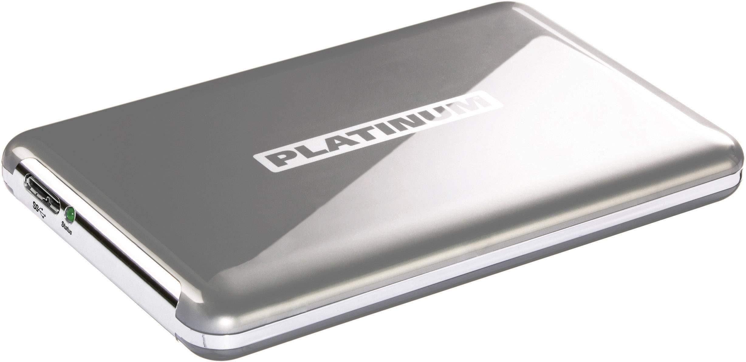 Platinum 1 TB 2.5" external hard drive USB 3.0 Silver 104078