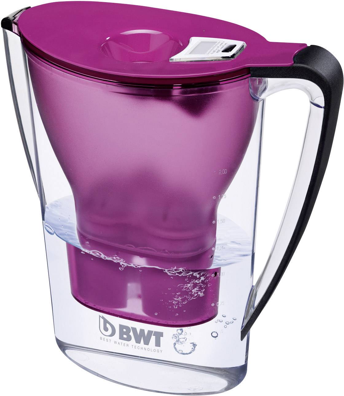 BWT PENGUIN 2,7L Water Filter pink from