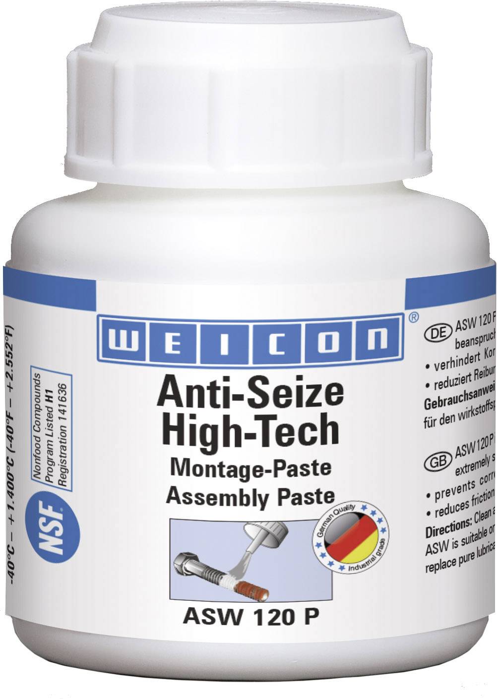 Buy WEICON Anti-Seize High-Tech Paste 120 g
