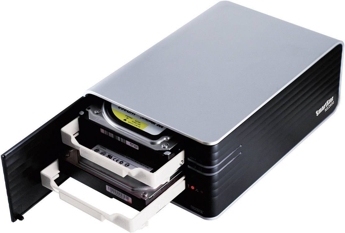 Network/server disk casing Promise F29NS26200M000 2 Bay from