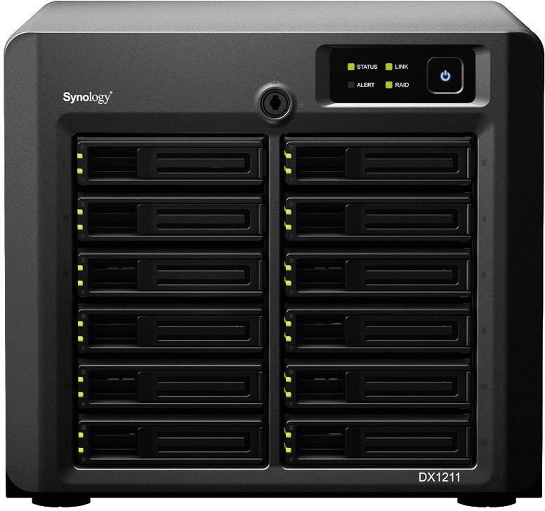 Boitier d'extension nas dx1211 - 12 baies (4711174720958)