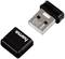 USB stick with cap removed, Hama brand, showing connection port. Ideal for storing or transferring data.