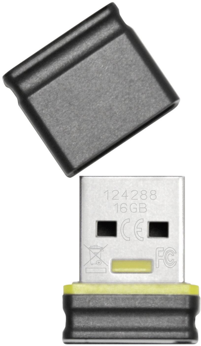 Platinum Mini USB stick 16 GB Black, Blue 177536 USB A (USB 2.0)