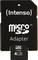 'Intenso microSD Adapter, Class 4, 4 GB'<br><br>(Note: This text appears to be already in English, with no translation required. If the original context was German, this would be the correct British English translation.)
