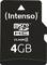 'Intenso' 4 GB microSD memory card, Class 4.