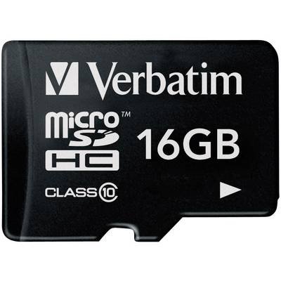 Verbatim Premium microSDHC card 16 GB Class 10