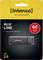 'Intenso ALU LINE 64 GB 2.0 High Speed USB Drive' in black packaging with a yellow background.