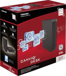 Toshiba Canvio Desk 3 5 External Hard Drive 3 Tb Black Usb 3 0