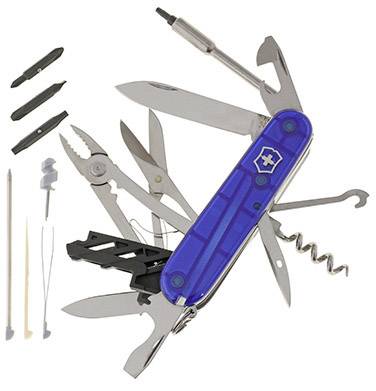 Couteau Suisse Cyber Tool M Rubis 34 Fonctions 1.7725.T Victorinox