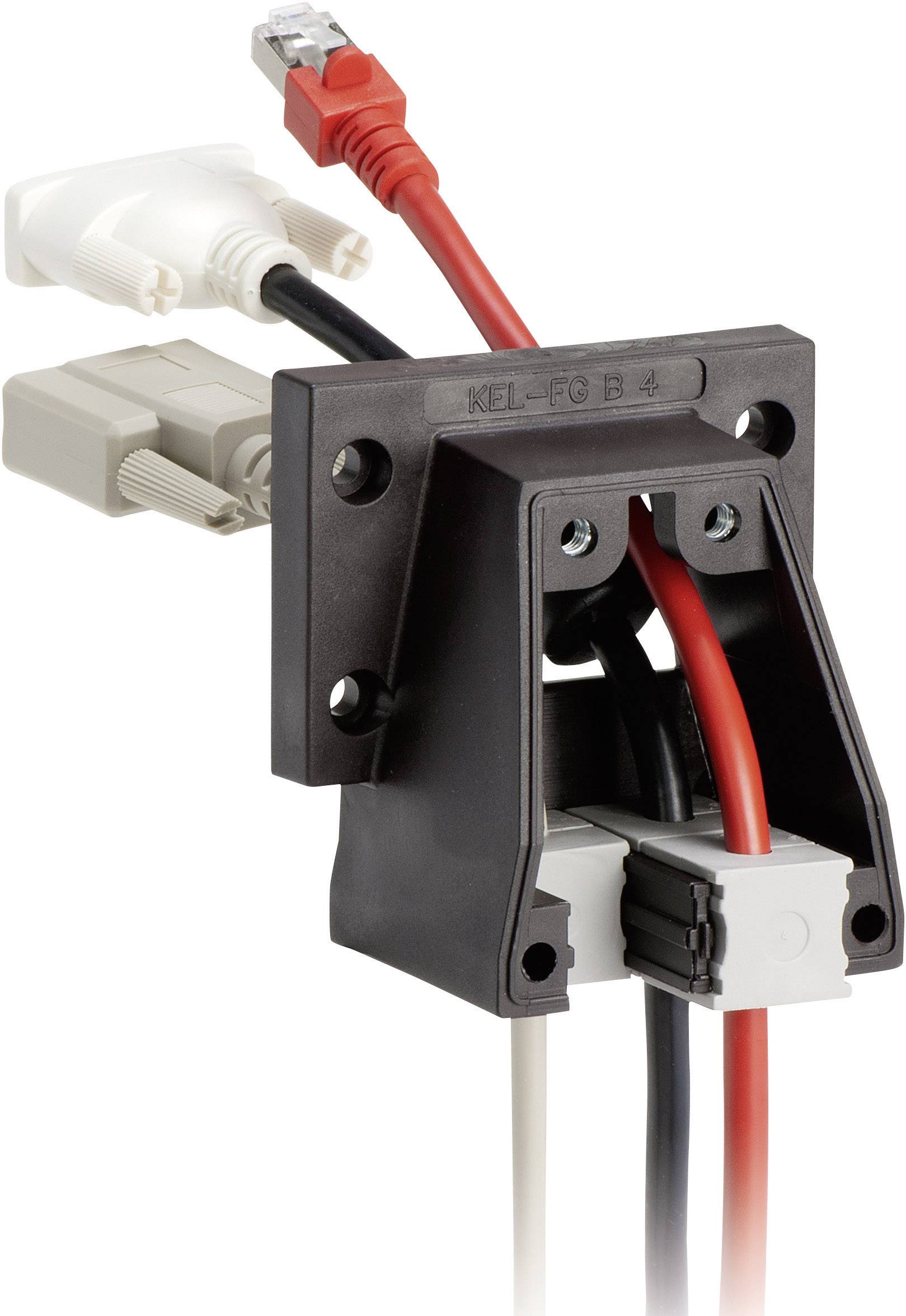 Icotek KEL-FG B1 Cable routing frame Terminal Ø (max.) 34 mm Polyamide Black 1 pc(s)