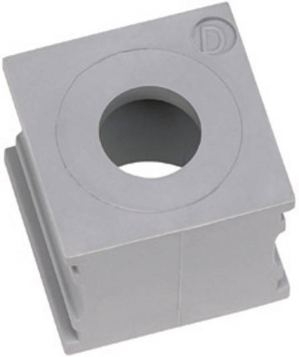 Icotek KTMB-D Cable grommet Terminal Ø (max.) 13 mm Elastomer Grey 1 pc(s)