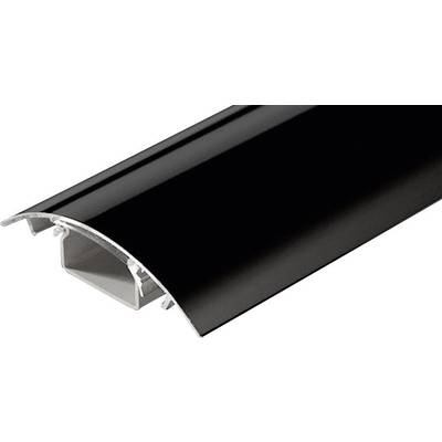 Alunovo SC90-050 Cable duct  (L x W x H) 500 x 80 x 20 mm 1 pc(s) Black (glossy)