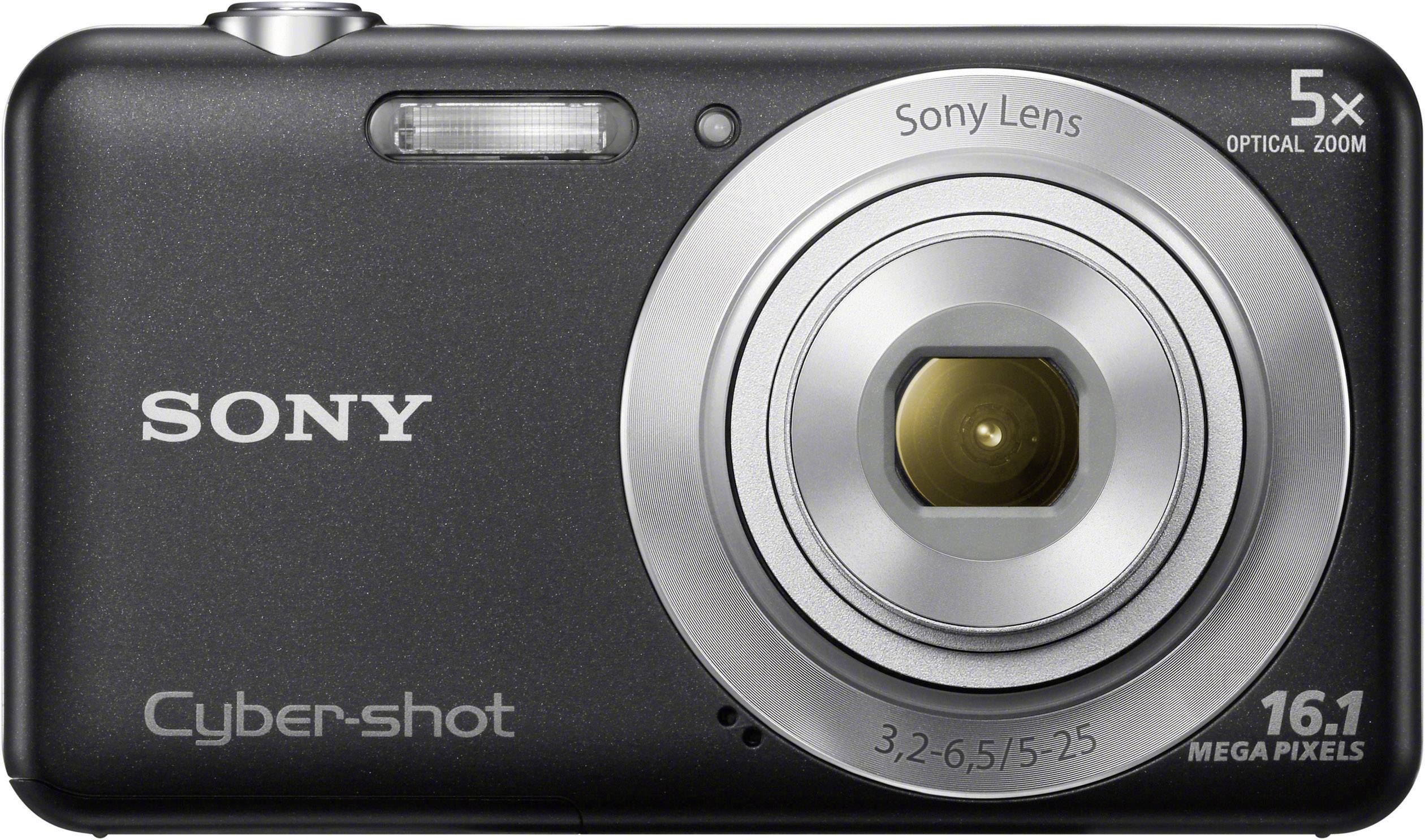 Sony Cyber-Shot DSC-W710 Digital camera Optical zoom: 5 x Black ...