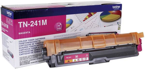 Brother Toner TN-241M Original Magenta 1400 Sides TN-241 M