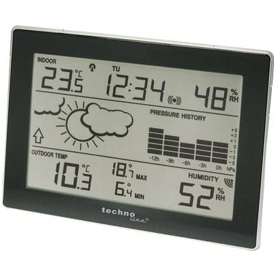 Techno Line WS 9274 Wireless digital weather station Forecasts for 12 to 24 hours Max. number of sensors 1-0