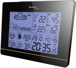 Techno Line  WS 6750 Wireless digital weather station Forecasts for 12 to 24 hours Max. number of sensors 3