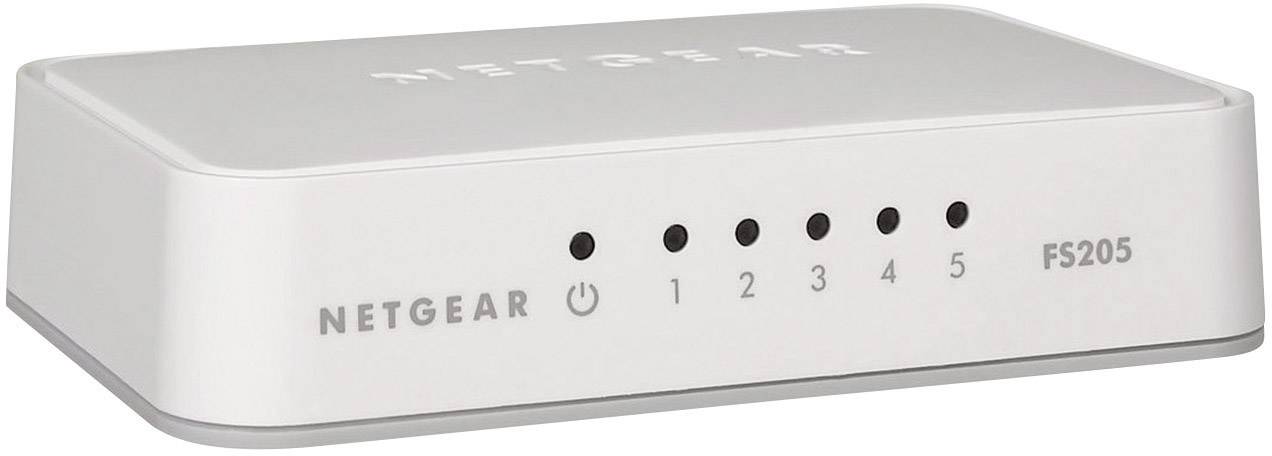 NETGEAR FS205 Network switch 5 ports 100 MBit/s | Conrad.com