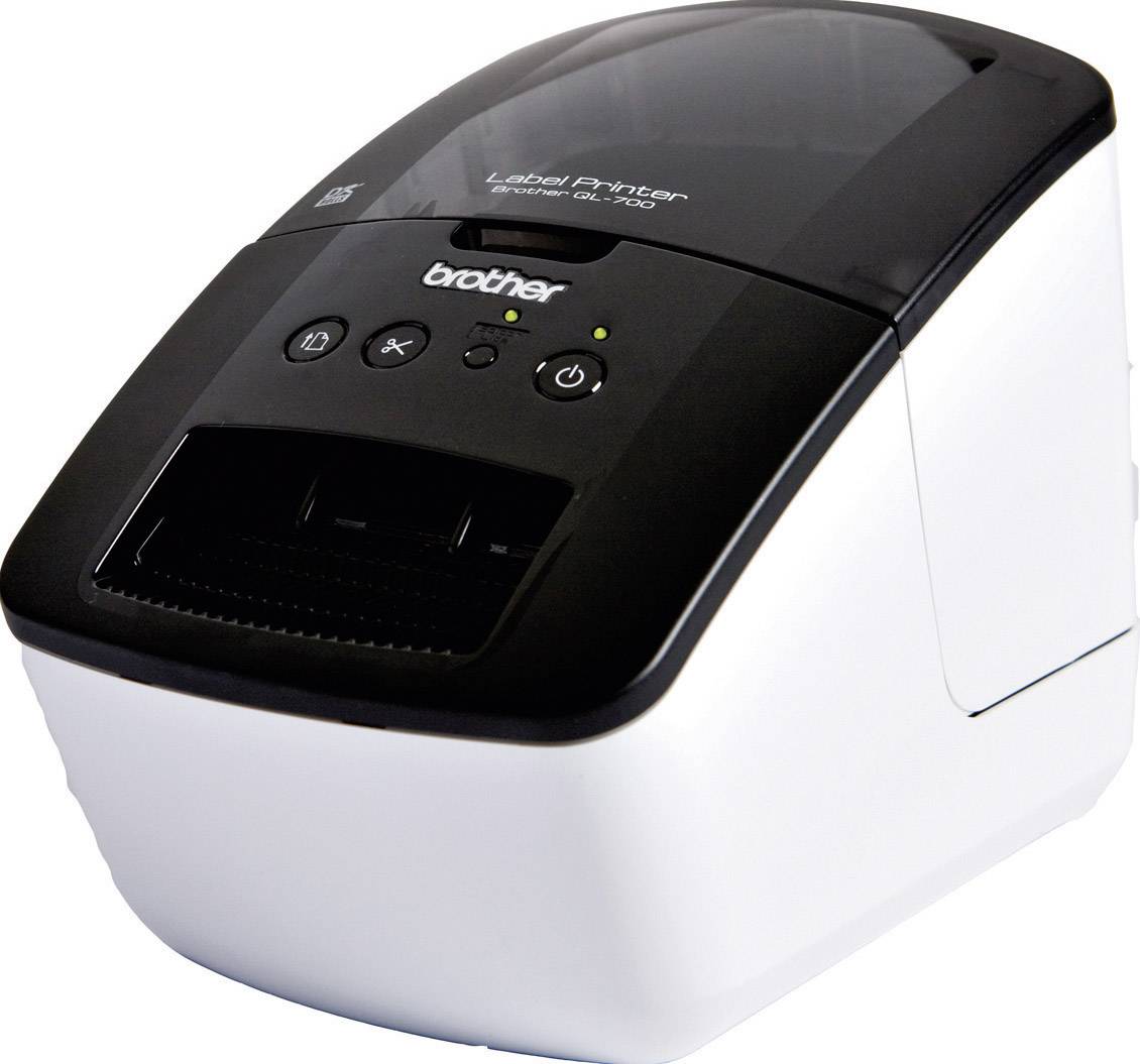 Brother QL-700 Label printer Direct thermal 300 x 300 dpi Max. label width: 62 mm USB