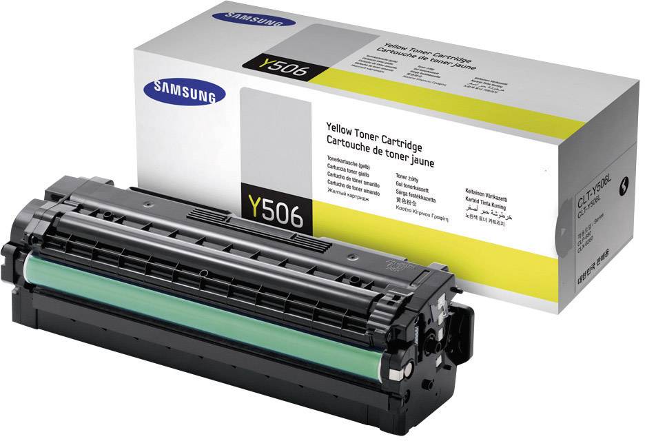 Samsung CLT-Y506L SU515A Toner cartridge Yellow 3500 Sides Original Toner cartridge