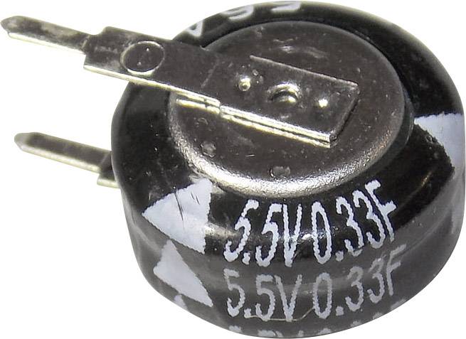 Panasonic Eecs0hd334v Goldcap Capacitor 0 33 F 5 5 V 30 O X H 10 5 Mm X 5 5 Mm 1 Pc S Conrad Com