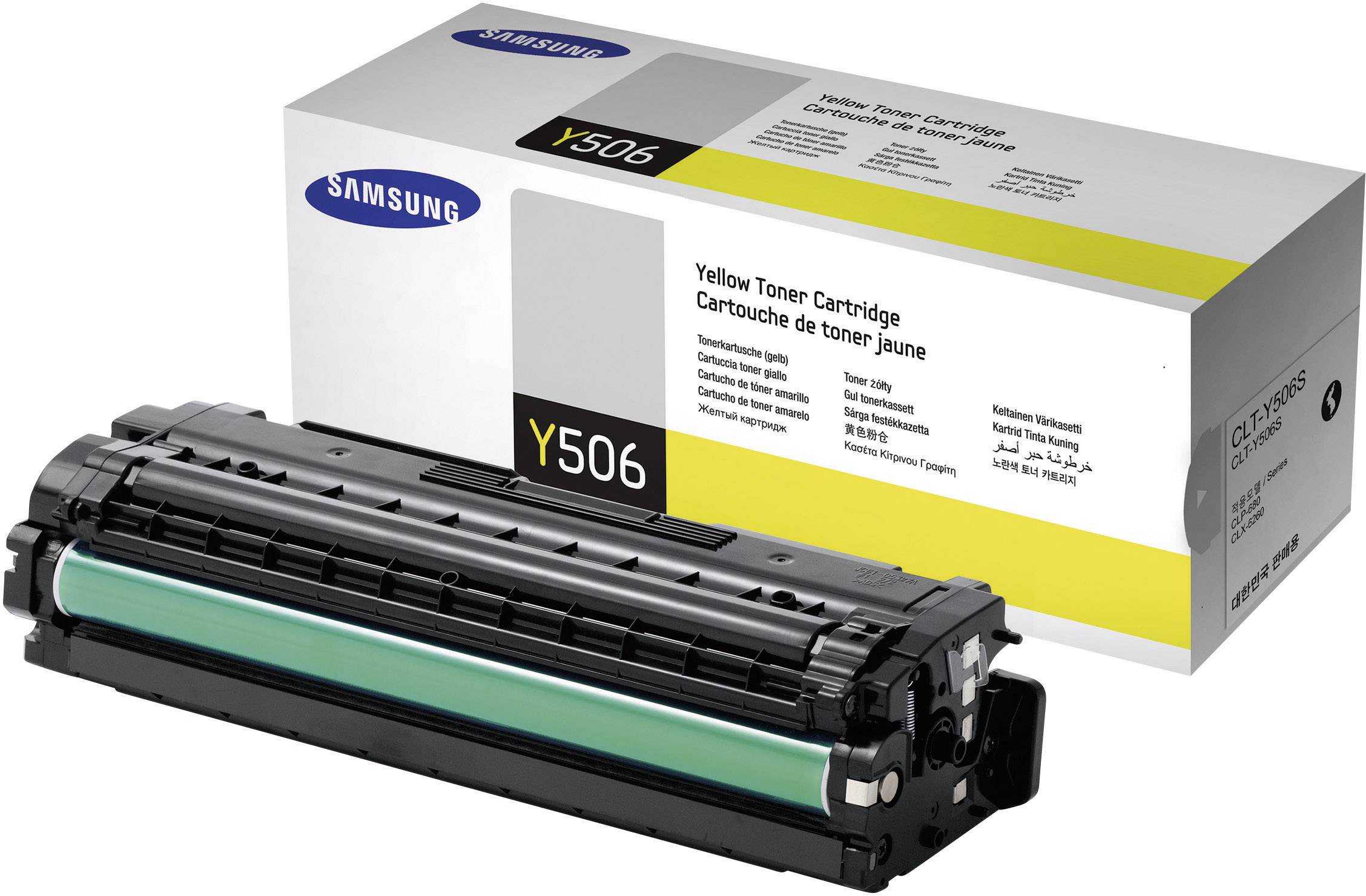 Samsung CLT-Y506S SU524A Toner cartridge Yellow 1500 Sides Original Toner cartridge
