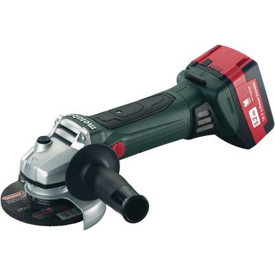 Metabo W18 LTX 125 602174650 Cordless angle grinder 125 mm incl. spare battery, incl. case 18 V 5.2 Ah-0