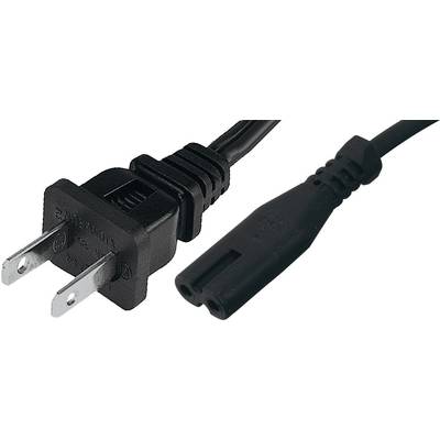 HAWA 1008267 Current Mains cable  Black 1.80 m 